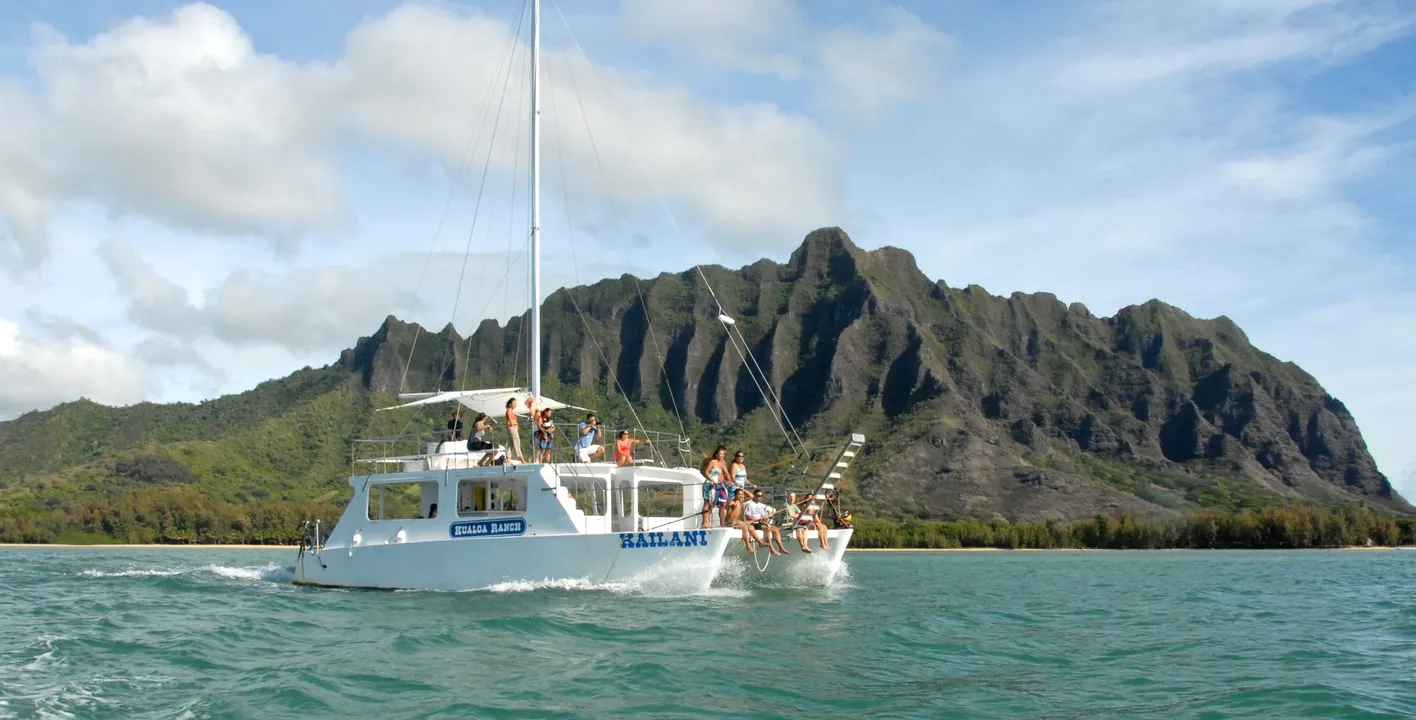 夏威夷 Kualoa Ranch Ocean Voyage 游艇之旅