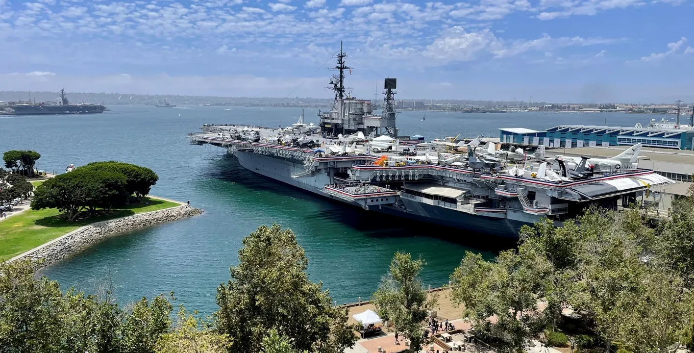 샌디에고 USS 미드웨이 항공모함 박물관