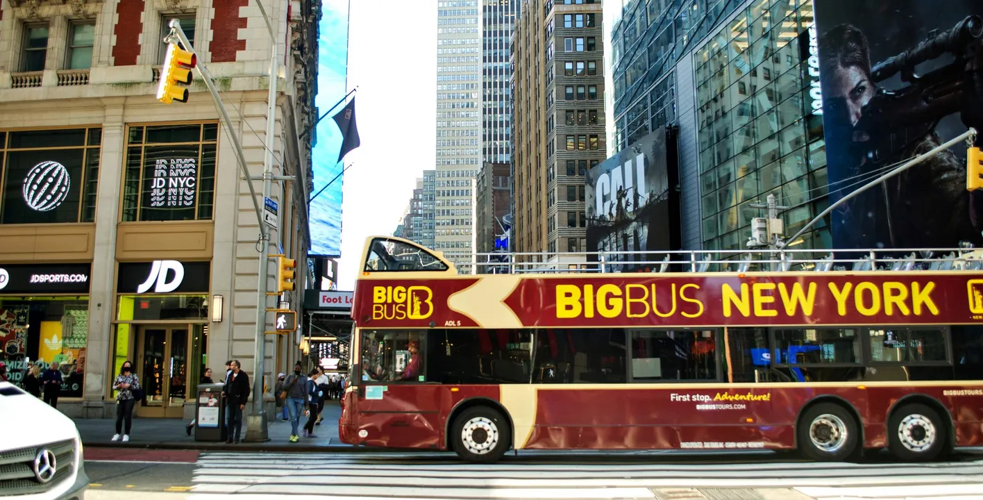 Autobús de dos pisos New York Big Bus 72-Hour Explorer