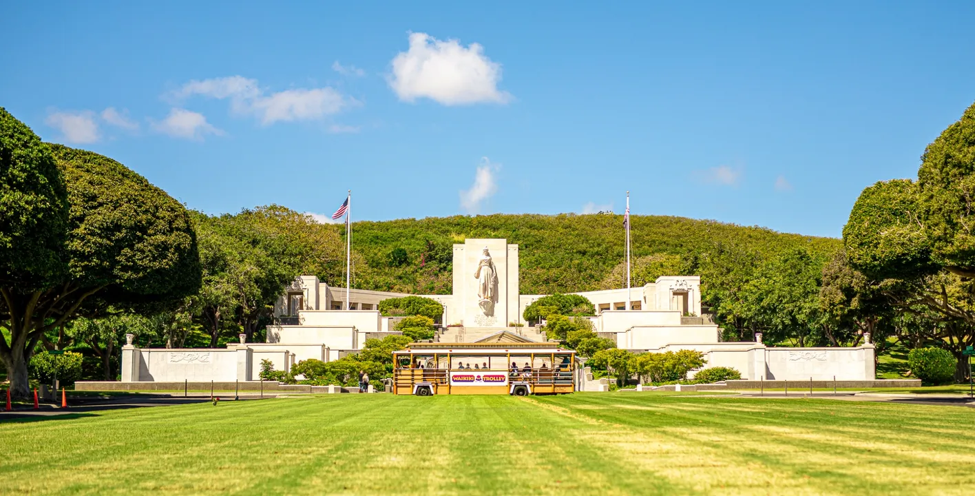 夏威夷威基基电车红线