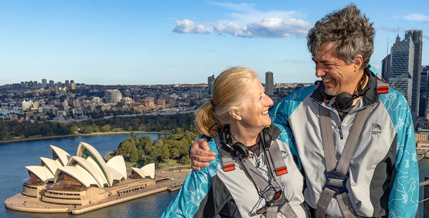 Subida al Puente de Sydney