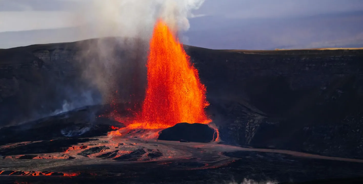 Excursión al volcán de la Isla Grande de Hawái ✈ Kilauea 🔥 Excursión de un día al volcán activo