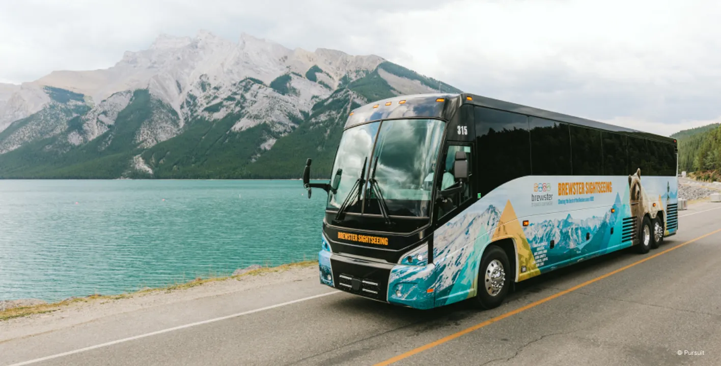 Brewster Servicio de transporte de Jasper a ➡️ Banff Downtown a Brewster