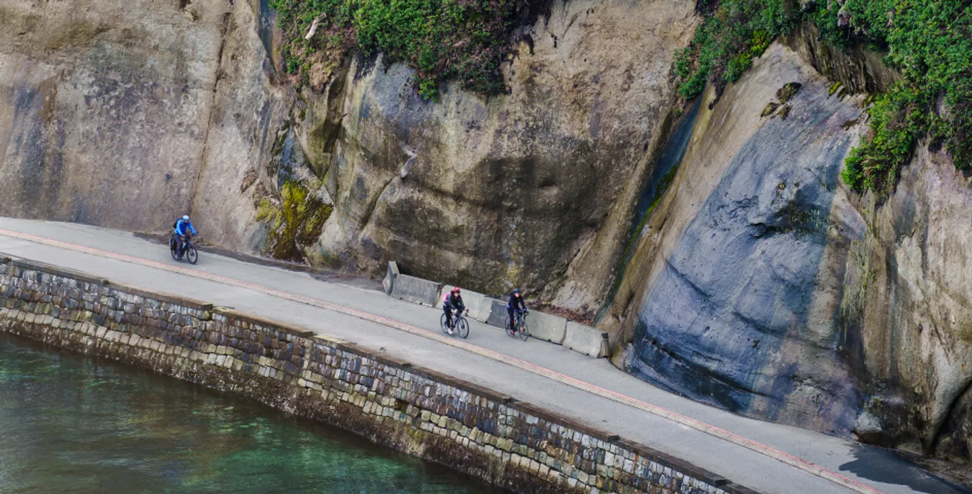バンクーバー・スタンレーパークの自転車レンタル