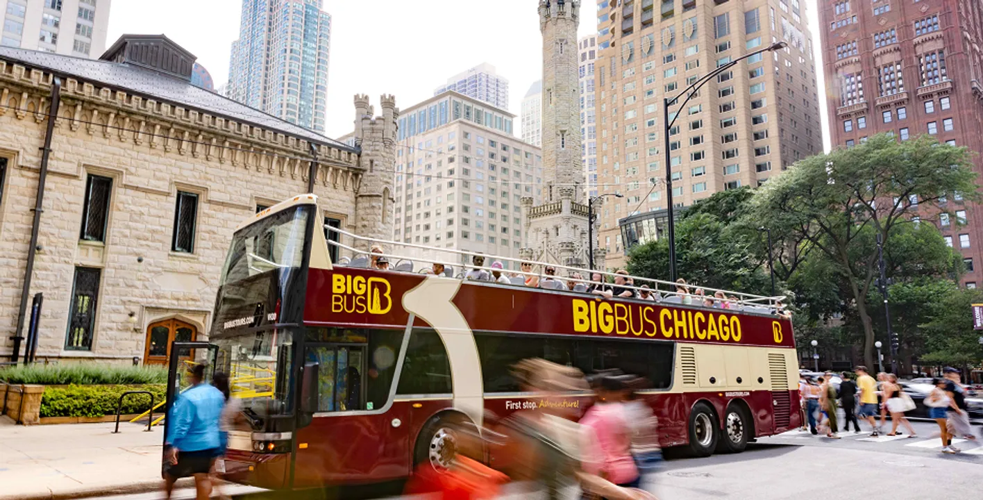 Autobús de dos pisos Chicago Big Bus 48-Hour Essential