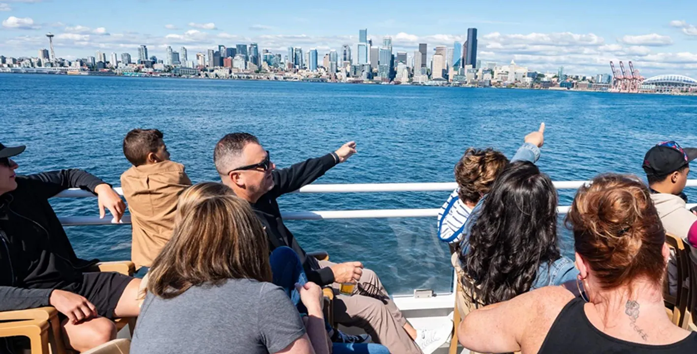 Crucero por el puerto de Agosí, en Seattle