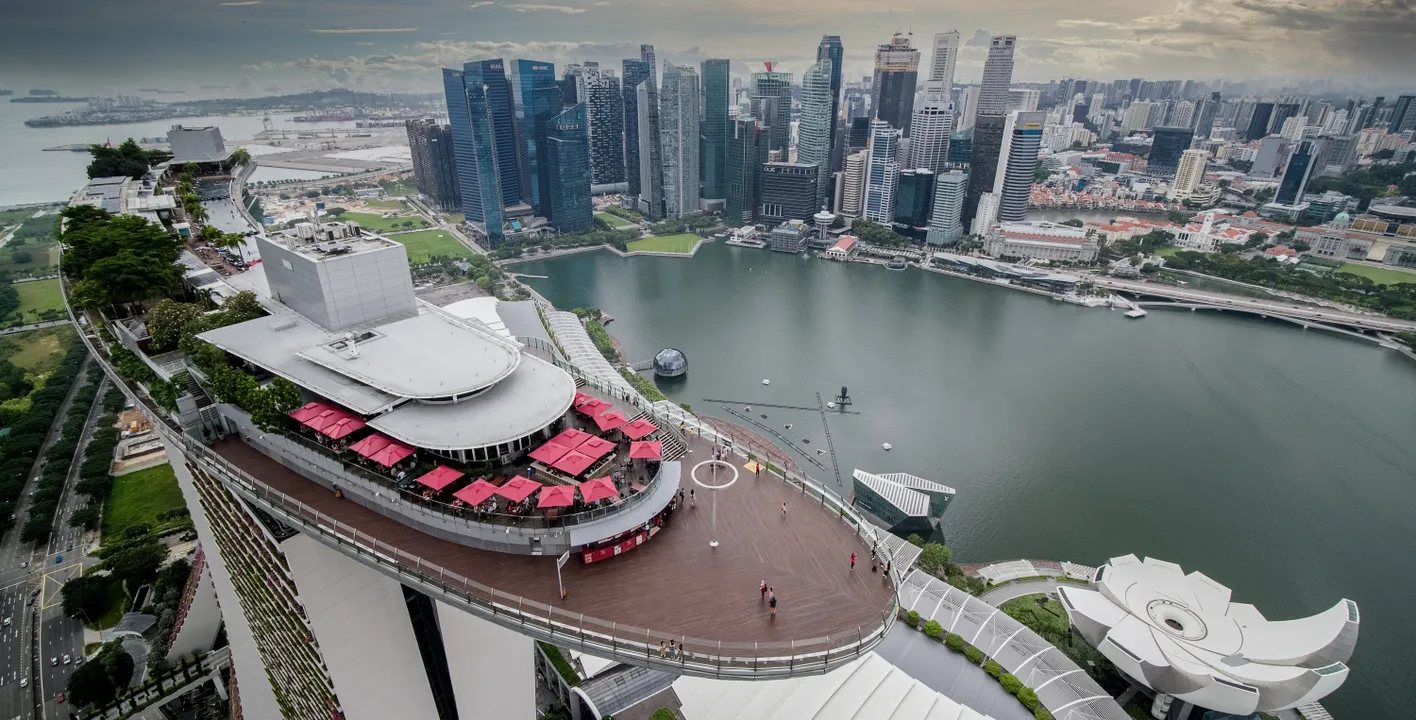 (PRUEBA) Mirador del SkyPark de Marina Bay Sands