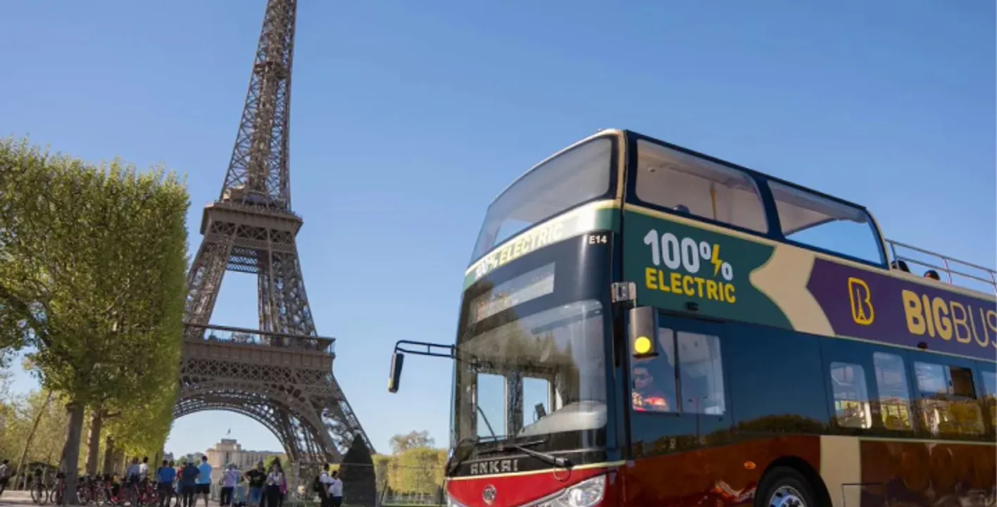 Autobús de dos pisos «Big Bus» de París: pase de 48 horas «Explore» + crucero por el Sena
