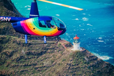 Rainbow Helicopter Tour in Oahu, Hawaii