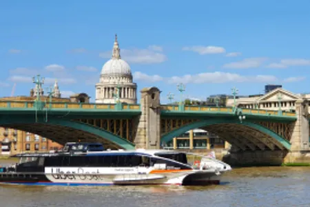 Thames Uber Boat Westminster (Big Ben) ⇄ Greenwich roundtrip