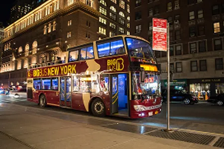  Autobús de dos pisos Big Bus Night Tour de Nueva York  