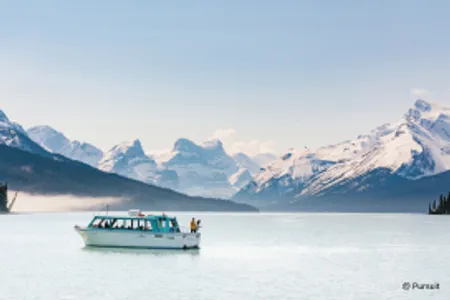 Crucero Merlin por el lago Jasper - Clásico de 90 minutos