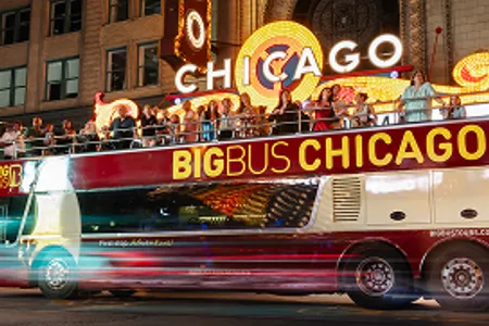 Chicago Big Bus Excursión nocturna en autobús de dos pisos al atardecer