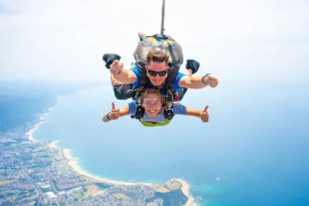 시드니 울릉공 오션뷰 스카이다이빙 | 15,000ft 탠덤 + 무료 셔틀 옵션