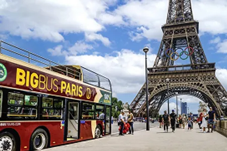  Autobús de dos pisos «Big Bus» de París, 24 horas, Discover  