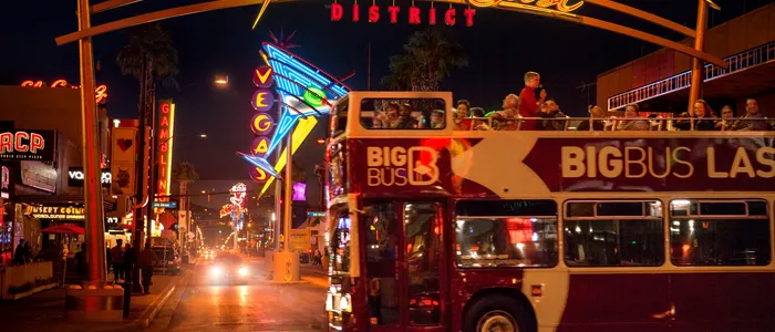 Las Vegas Big Bus Night Tour 7PM