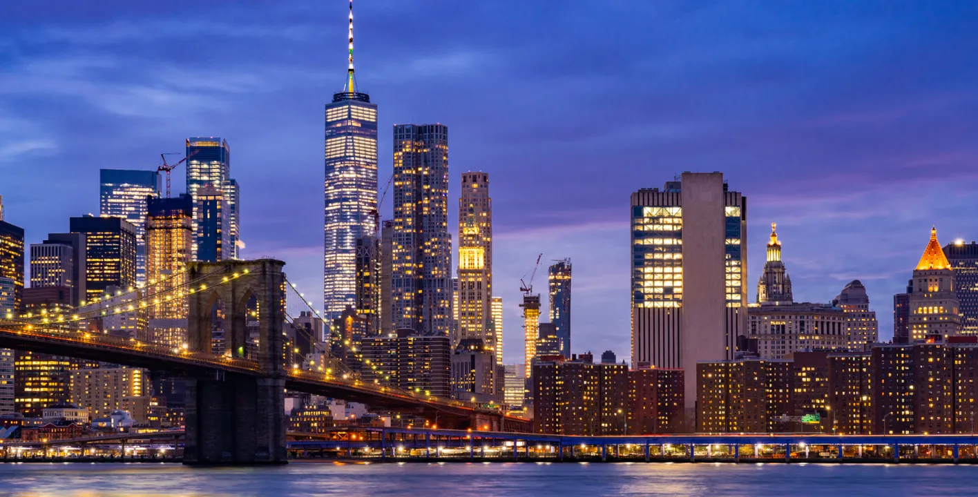 Paseo nocturno por Brooklyn Dumbo